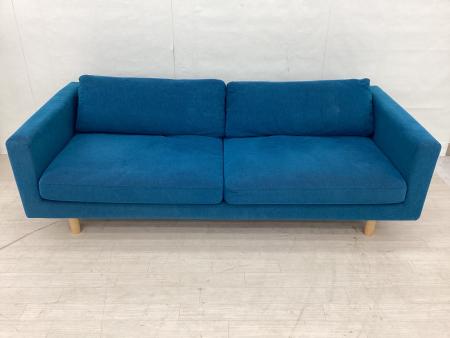 新品　オットマン付き　ソファ　【marni】（マーニ）　スカイブルー #2 MARUNI COLLECTION (マルニコレクション) 2人掛けソファー 幅:約190