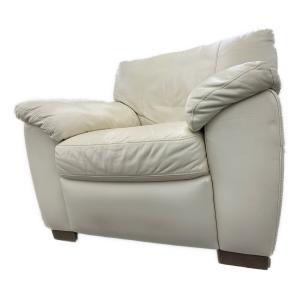 1人掛けソファー アイボリー