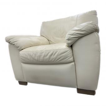 1人掛けソファー アイボリー