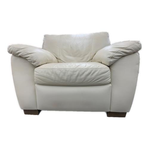 1人掛けソファー アイボリー