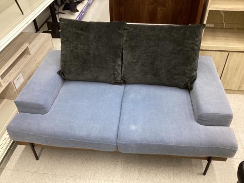 HALF HOUSE 2人掛けソファー ブルー