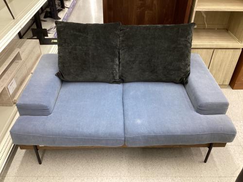 HALF HOUSE 2人掛けソファー ブルー