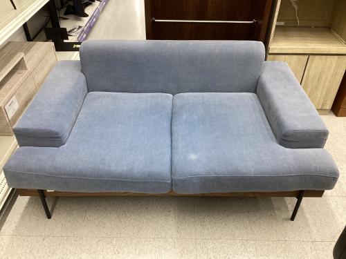 HALF HOUSE 2人掛けソファー ブルー