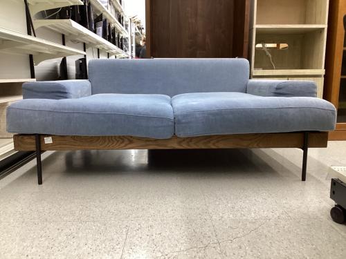 HALF HOUSE 2人掛けソファー ブルー