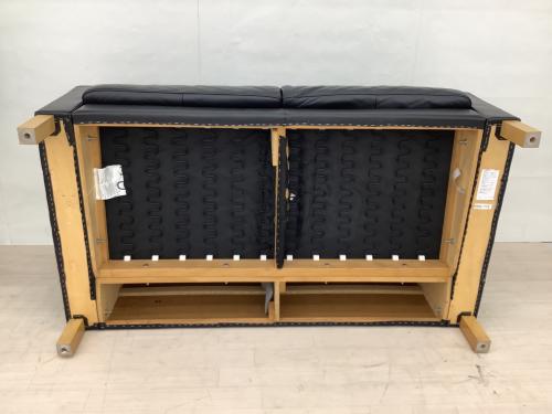 IKEA (イケア) 2人掛けソファー ブラック