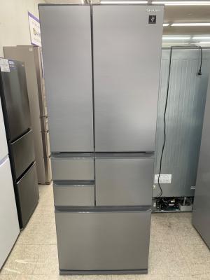 SHARP (シャープ) 6ドア冷蔵庫 SJ-X500M-S 2024年製 502L