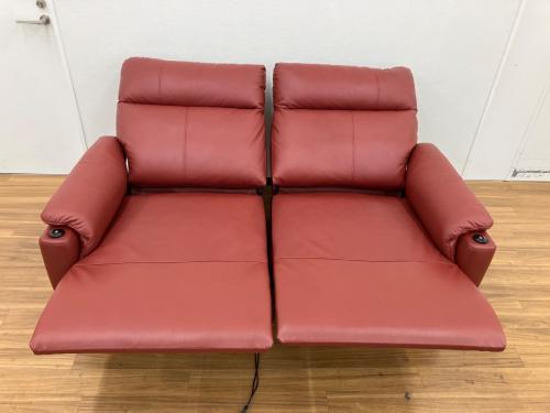 YAMADA (ヤマダ) 電動リクライニングソファー 充電用USBポート付