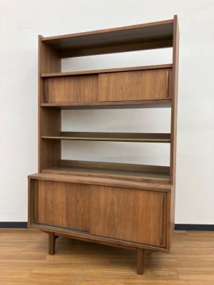 UNICO (ウニコ) シェルフ ブラウン NORD tall shelf open W1000　日焼け有