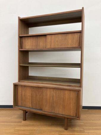 UNICO (ウニコ) シェルフ ブラウン NORD tall shelf open W1000　日焼け有