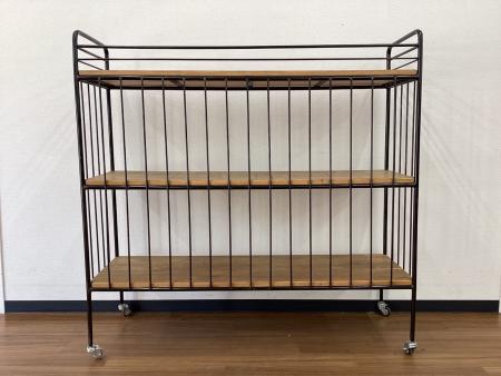 UNICO (ウニコ) シェルフ ブラウン NORD tall shelf open W1000 日焼け
