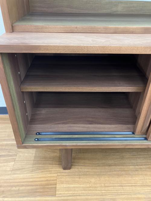 UNICO (ウニコ) シェルフ ブラウン NORD tall shelf open W1000 日焼け