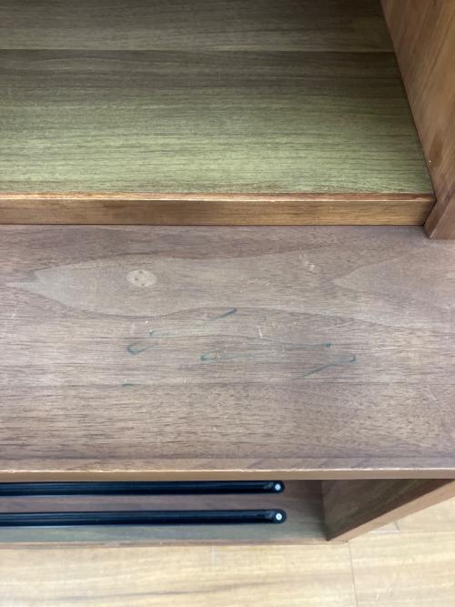 UNICO (ウニコ) シェルフ ブラウン NORD tall shelf open W1000　日焼け有