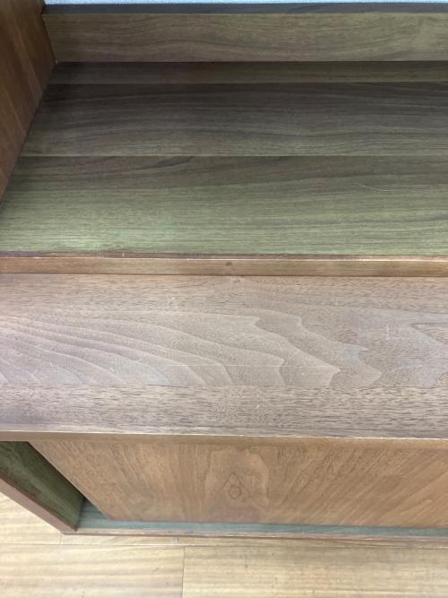 UNICO (ウニコ) シェルフ ブラウン NORD tall shelf open W1000 日焼け