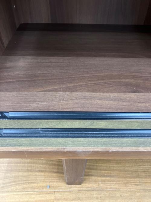 UNICO (ウニコ) シェルフ ブラウン NORD tall shelf open W1000　日焼け有