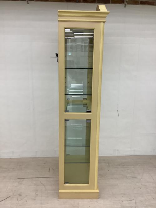 東海家具 (トウカイカグ) キュリオケース フレンチカントリー ベージュ マリアンディール