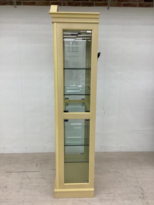 東海家具 (トウカイカグ) キュリオケース フレンチカントリー ベージュ マリアンディール