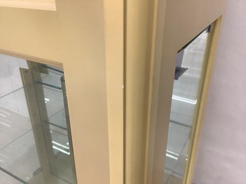 東海家具 (トウカイカグ) キュリオケース フレンチカントリー ベージュ マリアンディール