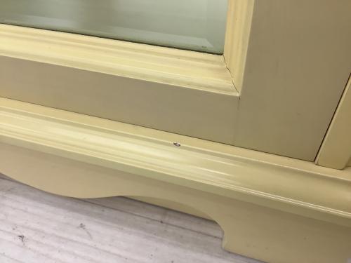 東海家具 (トウカイカグ) キュリオケース フレンチカントリー ベージュ マリアンディール