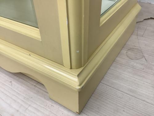 東海家具 (トウカイカグ) キュリオケース フレンチカントリー ベージュ マリアンディール