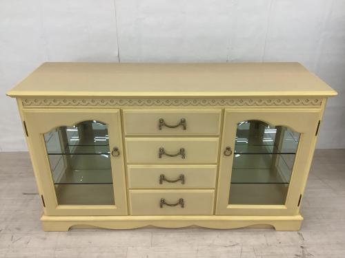 東海家具 (トウカイカグ) サイドボード フレンチカントリー ベージュ マリアンディール