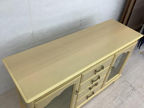 東海家具 (トウカイカグ) サイドボード フレンチカントリー ベージュ マリアンディール