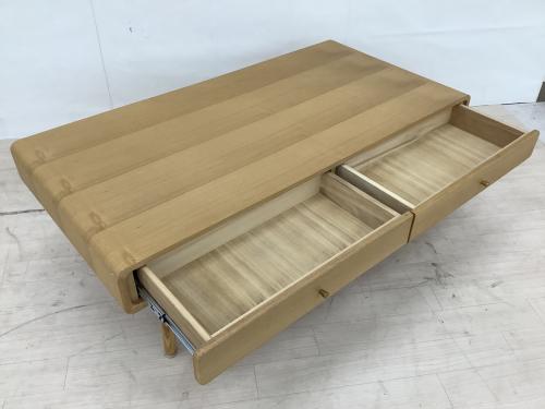 SANKAN JAPAN センターテーブル 幅:約120㎝ ナチュラル バーム