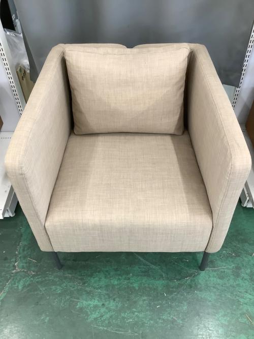 1人掛けソファー ベージュ