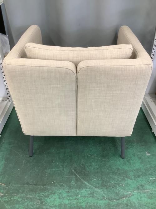 1人掛けソファー ベージュ