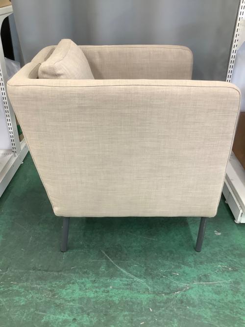 1人掛けソファー ベージュ