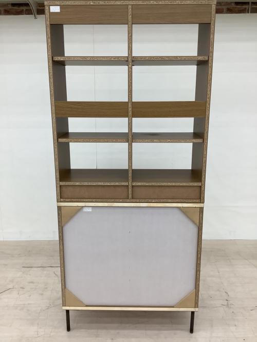 a.depeche (アデペシュ) カデル ブック ケース オープン ZA-CDL-BKC ブラウン ハイタイプ ZA-CDL-BKC