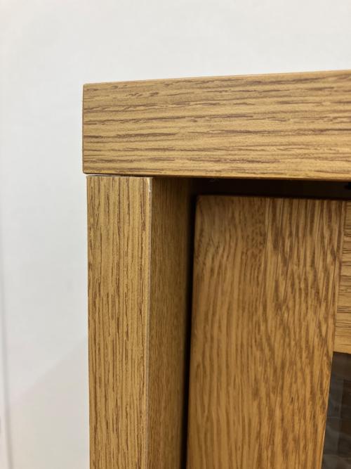 a.depeche (アデペシュ) カデル スライドガラスキャビネット ハイ CDL-SGC-1700-BR