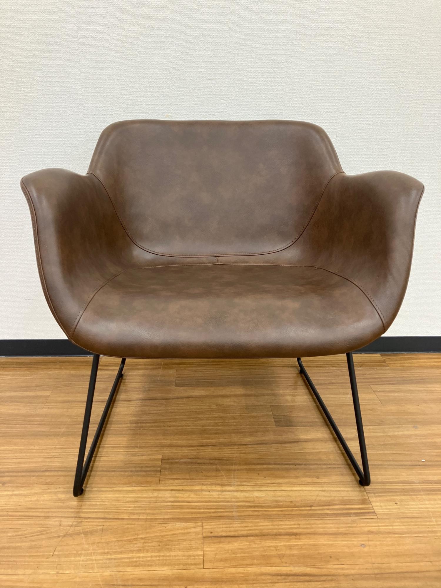 a.depeche (アデペシュ) ラウンジチェア ライトブラウン PNS-LCH-LBR