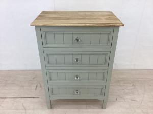  カデル 4ドロワー チェスト RDR-4DC-001-GY