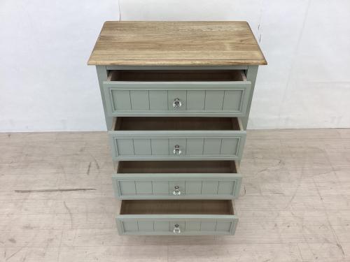  カデル 4ドロワー チェスト RDR-4DC-001-GY