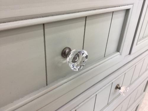 B-COMPANY (ビーカンパニー) チェスト RDR-5DC-001-GY ナチュラル×グリーン 5段 RDR-5DC-001-GY