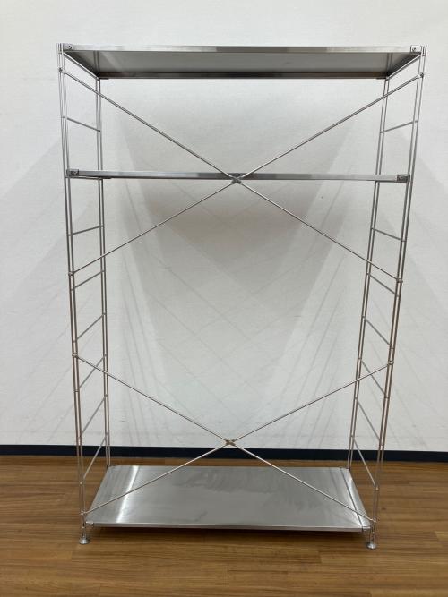 無印良品 (ムジルシリョウヒン) ユニットシェルフ ステンレスユニットシェルフ