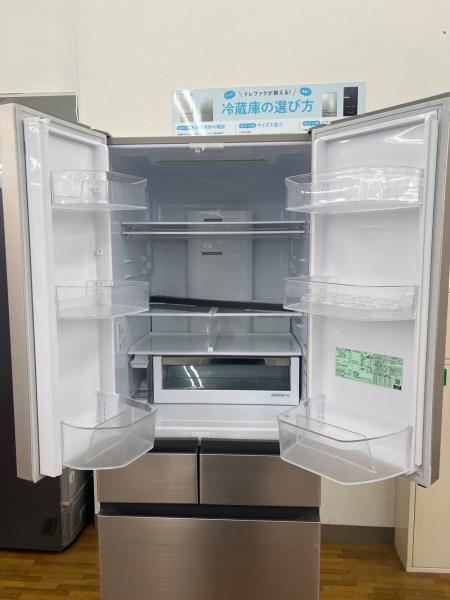 HITACHI (ヒタチ) 6ドア冷蔵庫 R-HW54S 2022年製 自動製氷機能付 540L