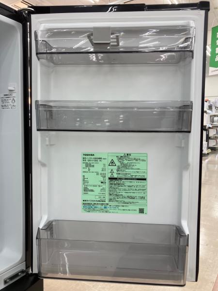 【トレジャーファクトリー長久手店】2ドア冷蔵庫　TOSHIBA（東芝）　　ＧＲ-Ｖ15ＢＳ　2023年製のご紹介 TOSHIBA (トウシバ) 2ドア冷蔵庫 GR-V15BS 2023年製 153L｜トレファク