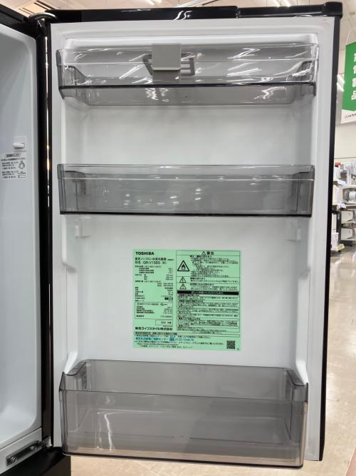 TOSHIBA (トウシバ) 2ドア冷蔵庫 GR-V15BS 2024年製 153L