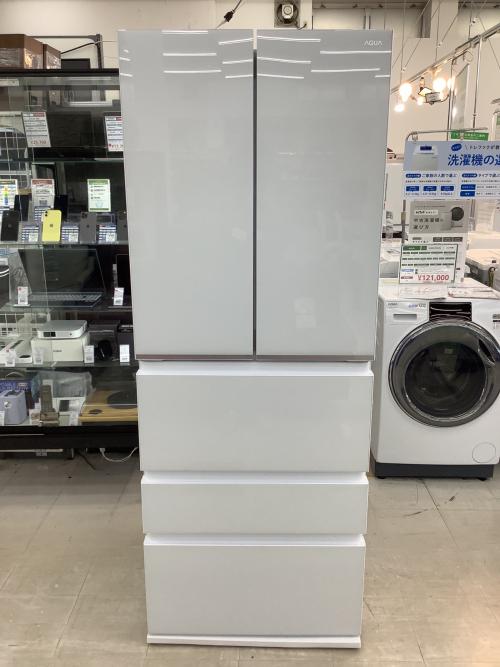 AQUA (アクア) 5ドア冷蔵庫 AQR-TX51P 2024年製 自動製氷／急速製氷／急速冷凍 507L