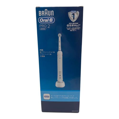 BRAUN (ブラウン) 電動歯ブラシ D5015132WH