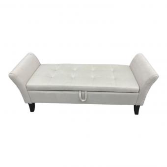 サンコウ 2人掛けソファー アメリカンベンチ アイボリー