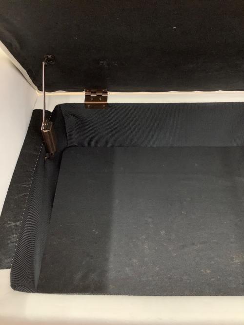 サンコウ 2人掛けソファー アメリカンベンチ アイボリー