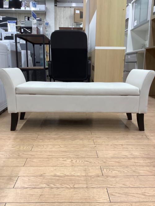 サンコウ 2人掛けソファー アメリカンベンチ アイボリー