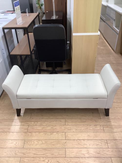 サンコウ 2人掛けソファー アメリカンベンチ アイボリー