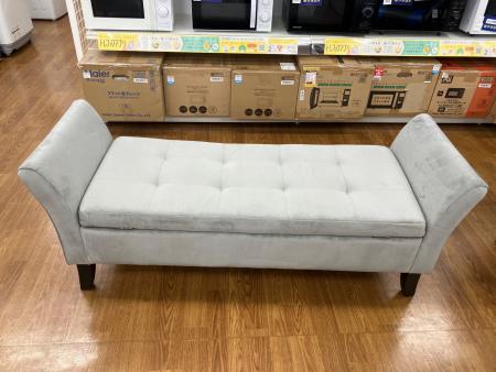 2人掛け用 ベンチソファ グリーン【ユーズドユーズ名古屋天白店】 多目的ユニット式ラウンドベンチ 2人掛けベンチソファ 幅1000 奥行630