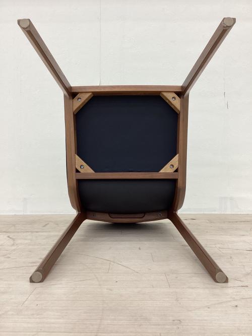 CONDE HOUSE (カンディハウス) ダイニングチェアー ブラック×ブラウン チャレンジ