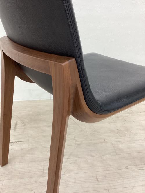 CONDE HOUSE (カンディハウス) ダイニングチェアー ブラック×ブラウン チャレンジ