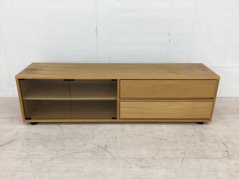 無印良品 (ムジルシリョウヒン) テレビボード ナチュラル スタッキングキャビネット