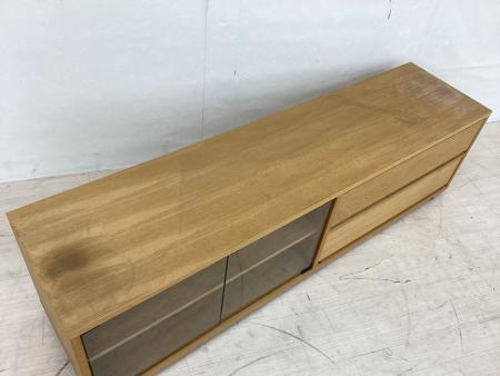 無印良品 (ムジルシリョウヒン) テレビボード ナチュラル スタッキング